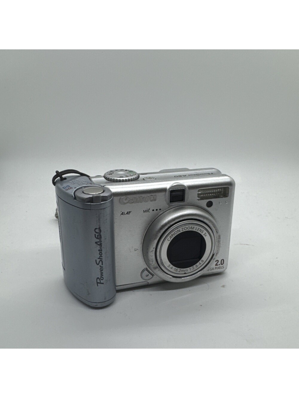 Canon PowerShot A60 2.0MP Digital Camera Silver - Tested
